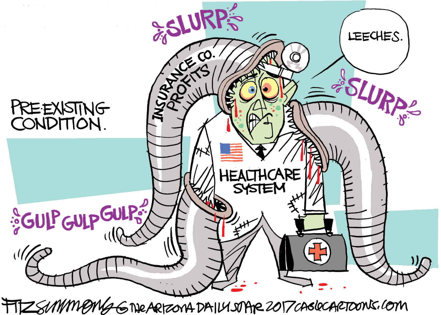 Daily Fitz Cartoon: The problem